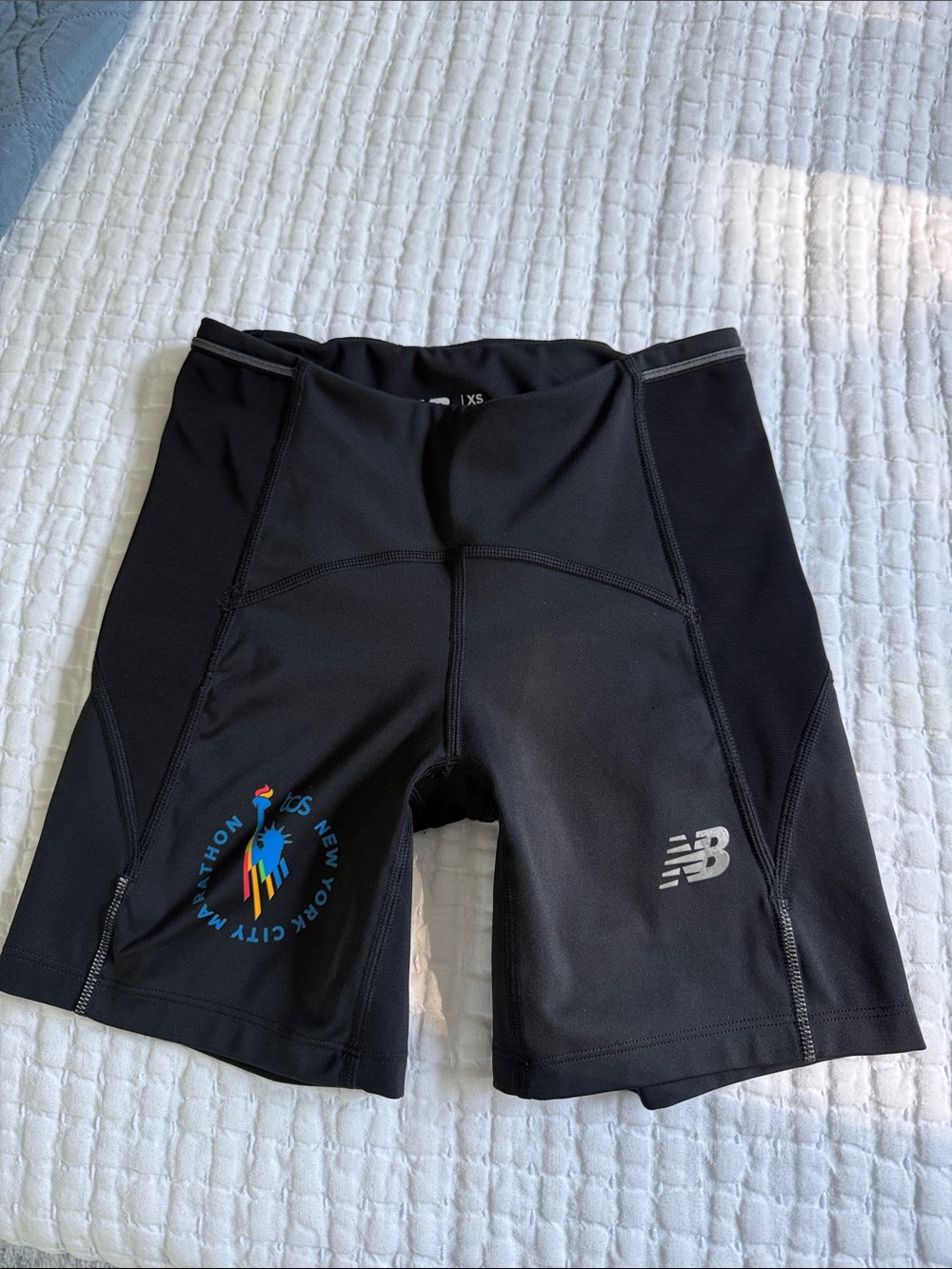 New Balance Black NYC Marathon Running Shorts
